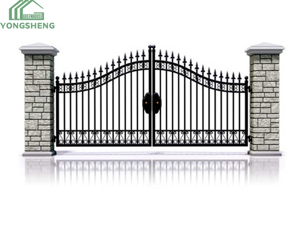 Wrought Iron Gate And Fence